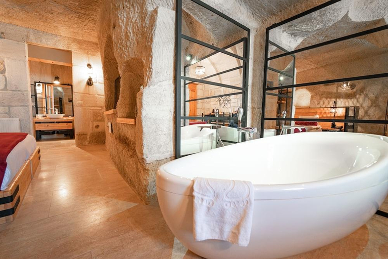 Bathroom 5, Agarta Cave Hotel, Nevşehir
