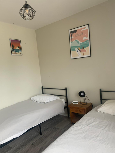Bedroom 2, Hotel La Cote d'Argent, Landes