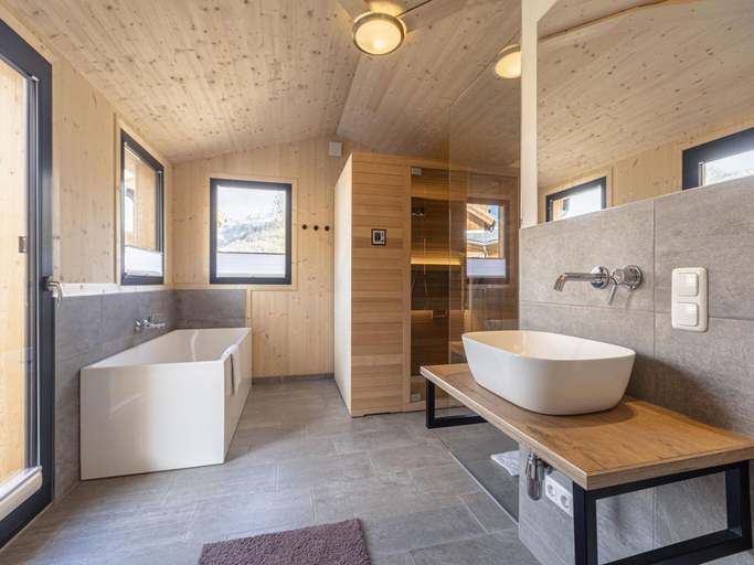 Bathroom 3, Attractive chalet with terrace, Murau