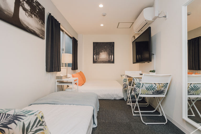 Bedroom 2, Namba Garden Square Apartment, Osaka