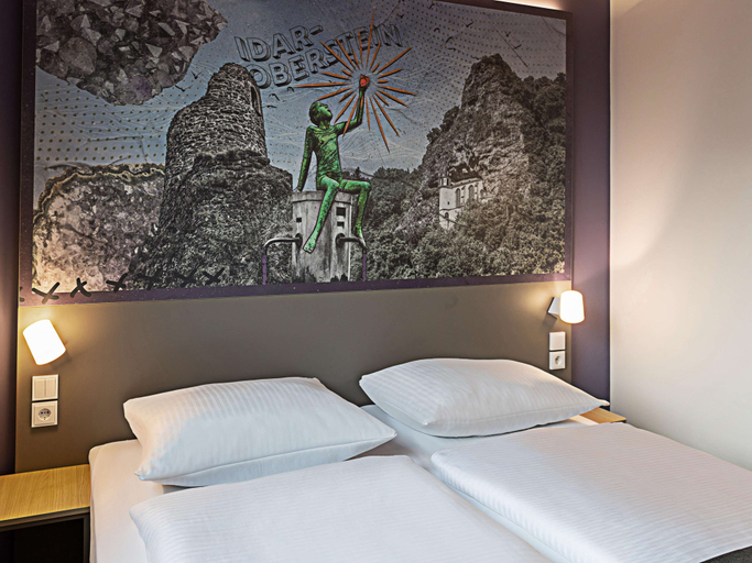 Bedroom 2, B&B HOTEL Idar-Oberstein, Birkenfeld