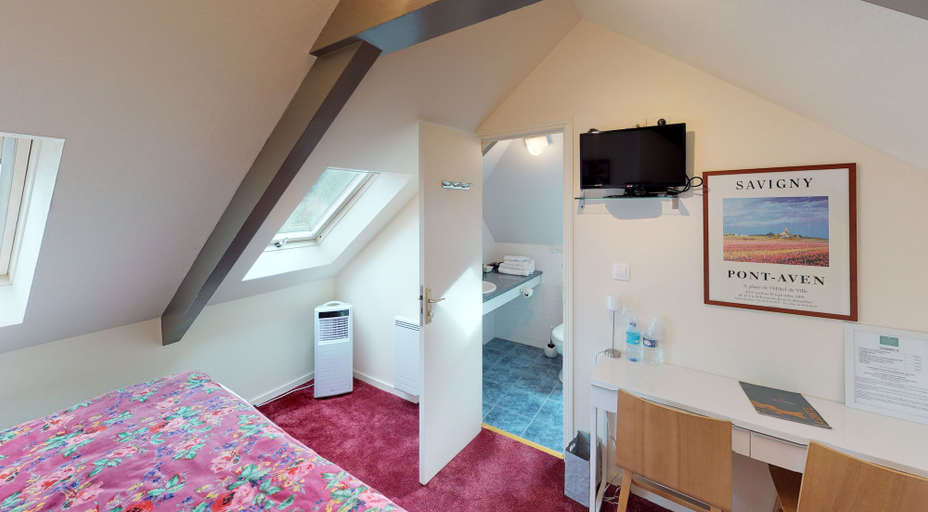 Bedroom 3, HOTEL RESTAURANT DE CHARME LES MIMOSAS, Finistère