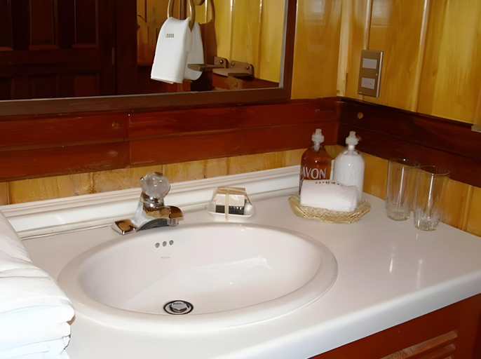 Bathroom 2, Mitico Puelo Lodge, Llanquihue