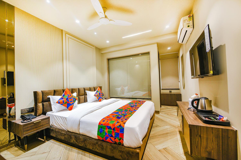 Bedroom, Fabhotel Prime Elite Janakpuri, Delhi