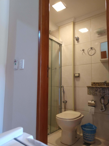 Bathroom 3, Hotel Caminho do Rosário, Aparecida