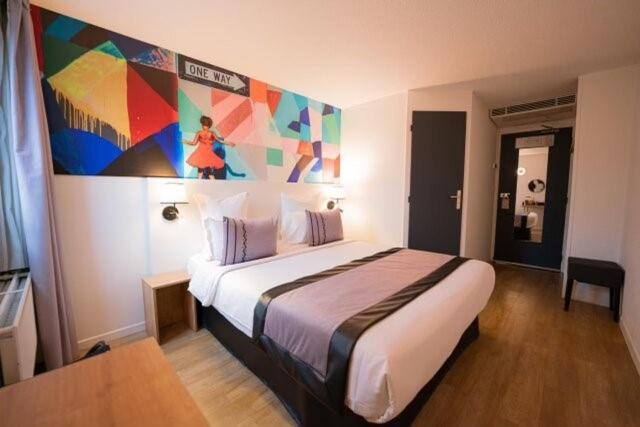 Bedroom 3, Inter-Hotel Lyon Sud Cris Hotel, Rhône