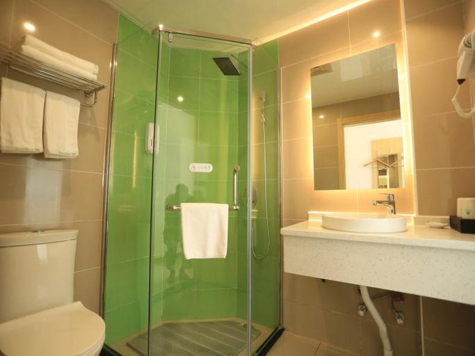 Bathroom, GreenTree Inn Anqing Yixiu Government District University City, Anqing