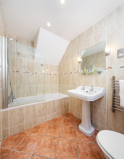 Bathroom 4, Crab Hall, North Yorkshire