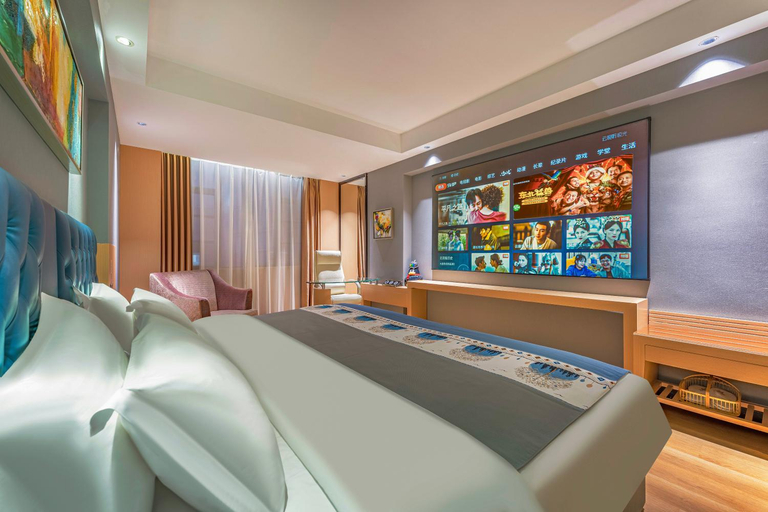 Bedroom 2, Guangzhou Mingyue Hotel, Guangzhou