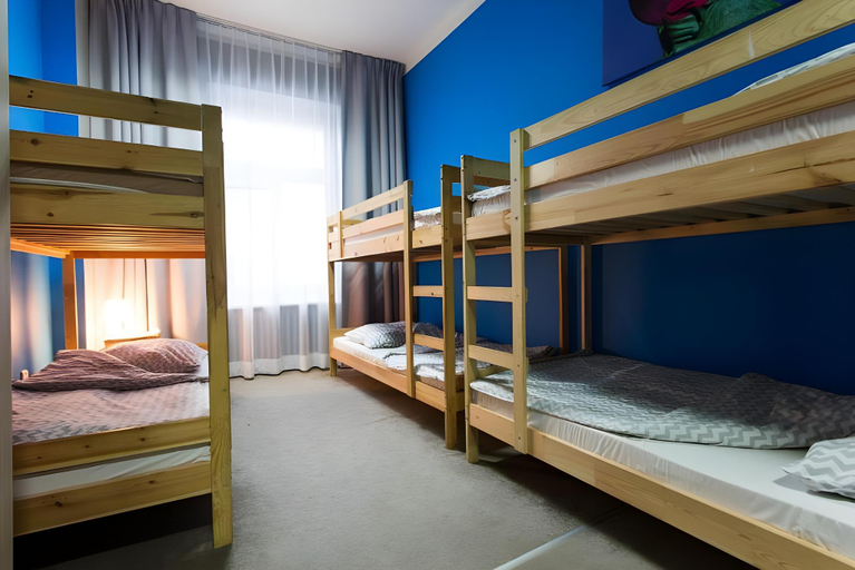 Bedroom 3, Moon Hostel, Warsaw