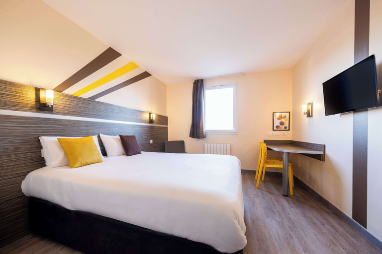 Bedroom 3, Kyriad Dijon Sud - Longvic, Côte-d'Or