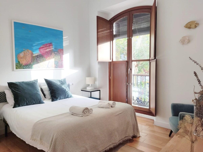 Bedroom 2, Luxury Apartment Arenal 6Pax 2Bedroom, Parking OR, Sevilla