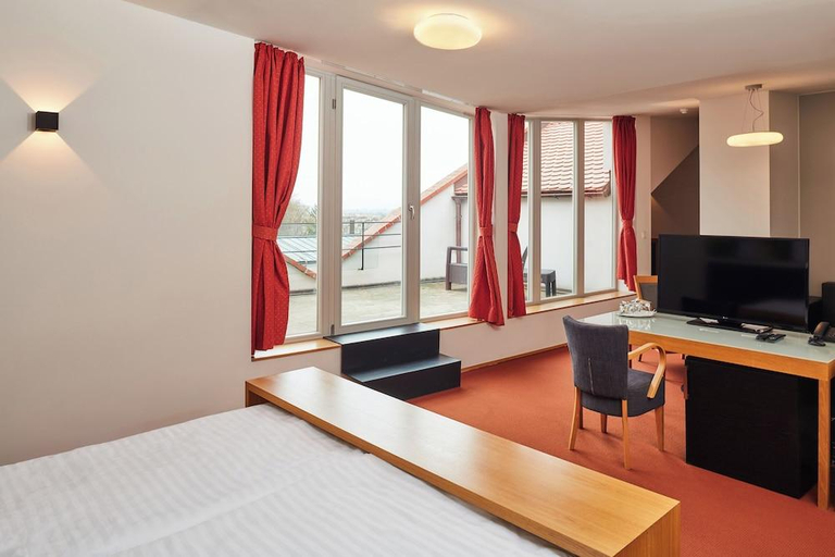 Bedroom 2, Hotel Purkmistr, Kroměříž