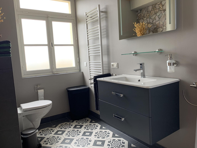 Bathroom 3, Mansion in Cuzy with Pool Forest Views, Saône-et-Loire