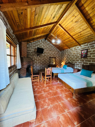 Bedroom 2, Cabanas Los Cactus, Omitlán de Juárez