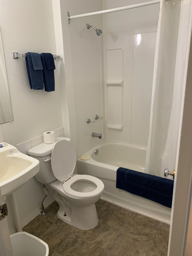 Bathroom, Value Stay Clean Room at Castle Motel, Division No. 14
