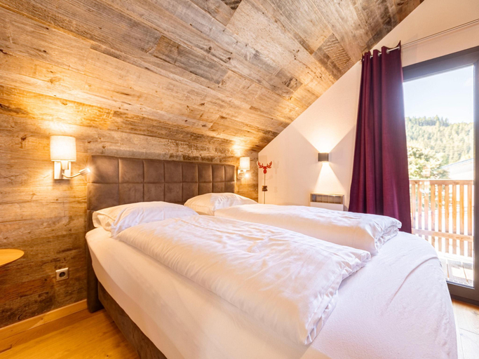 Bedroom 2, Amazing chalet with outdoor whirlpool, Murtal