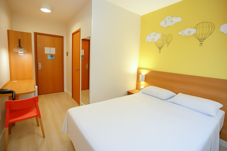 Bedroom 2, Dan Inn São Carlos by Nacional Inn, São Carlos