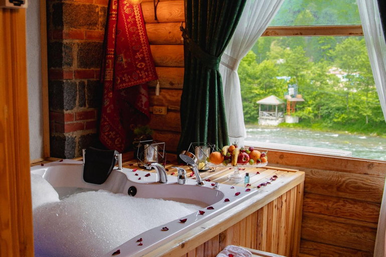 Bathroom 2, Vip Wood Bungalow, Ardeşen