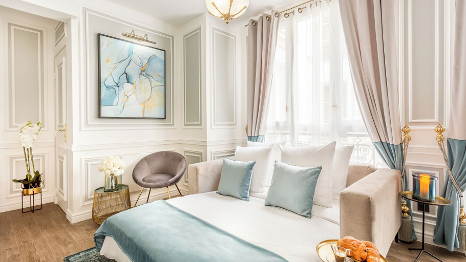 Bedroom 3, Merveil Luxury Suites - Marcel I-II, Paris