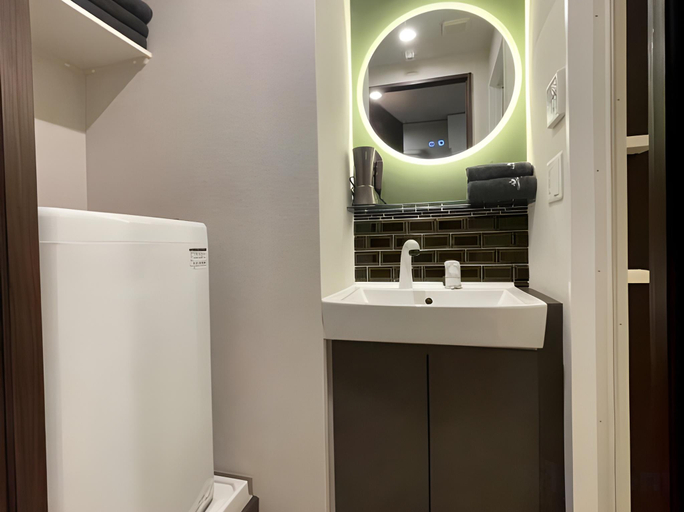 Bathroom 3, Dotombori Crystal Hotel 3, Osaka