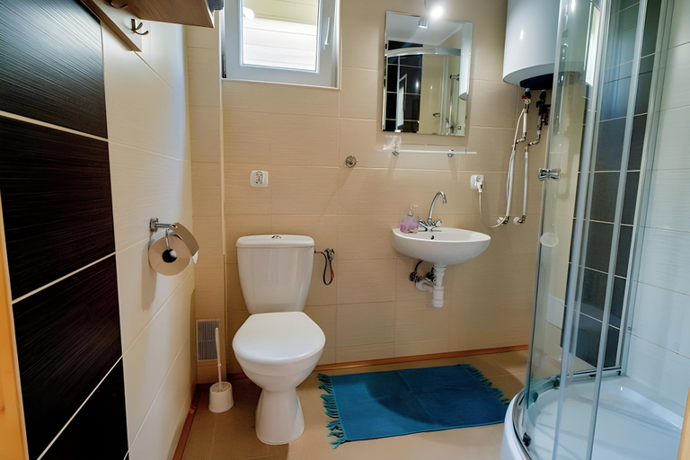 Bathroom 4, Comfortable holiday homes, pool, sauna, whirlpool, Kołobrzeg