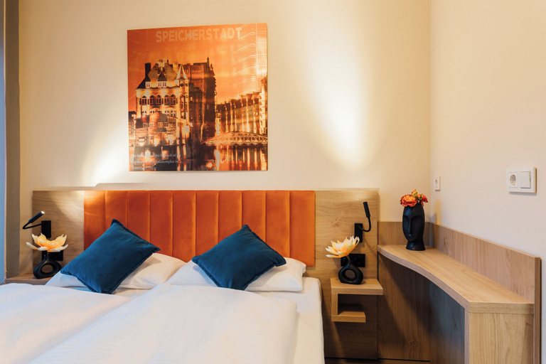 Bedroom 2, MYKY Hotel Boardinghouse, Hamburg