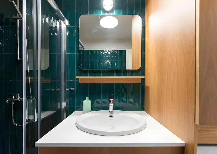 Bathroom 2, White Lotus by halu! Apartments, Central Macedonia