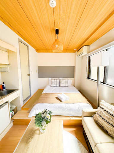 Bedroom 2, Palace Osaka Cozy design 2ppl Condo Shin-Imamiya, Osaka