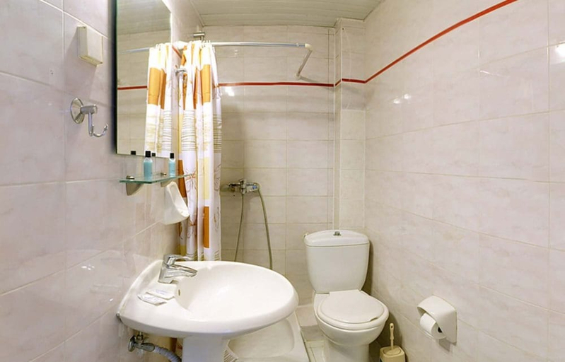 Bathroom, Gouvia Hotel, Ionian Islands