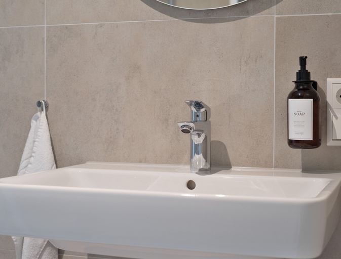Bathroom, Schöne Apartments in Lohne I home2share, Vechta