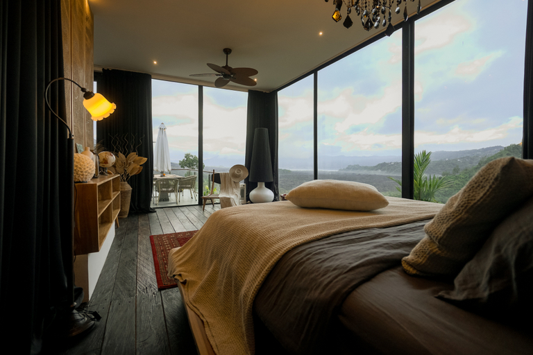 Bedroom 2, Kasbah Omara Luxury Villa - Batur Mountain View, Bangli