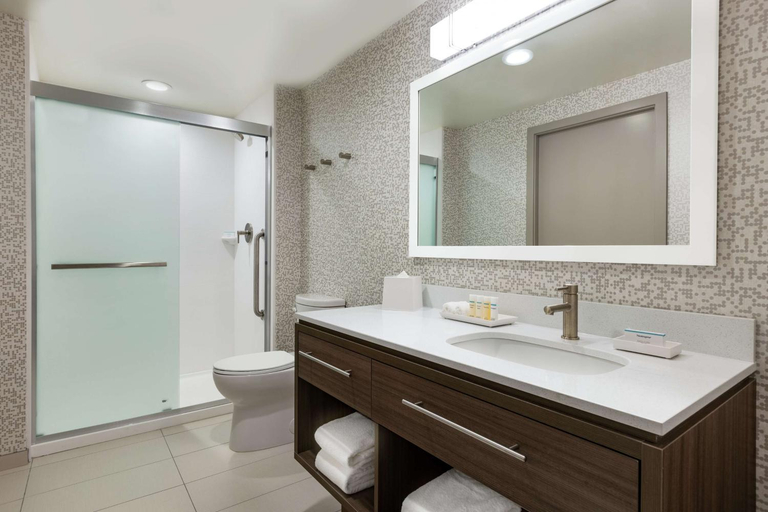 Bathroom 2, Home2 Suites by Hilton New Brunswick, Middlesex