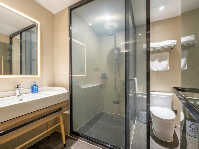 Bathroom 3, Hanting Premium Hotel Guangzhou Dongxiaonan Metro Station, Guangzhou