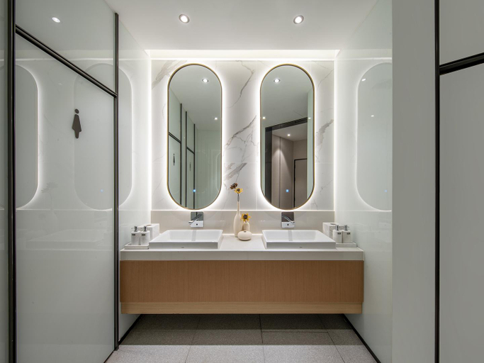 Bathroom 3, Orange Hotel Zhuhai Gongbei Port, Zhuhai