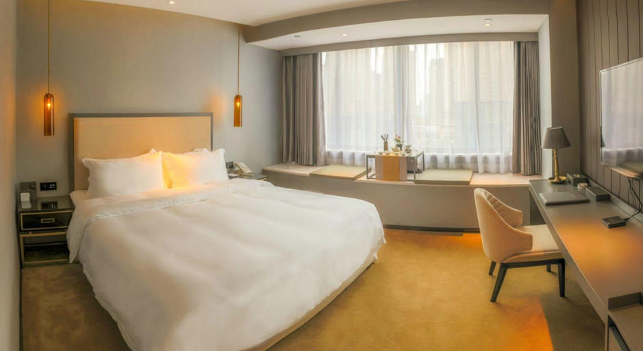 Bedroom 2, Theme Light Luxury Hotel Chongqing Guanghuan Shopping Street, Chongqing