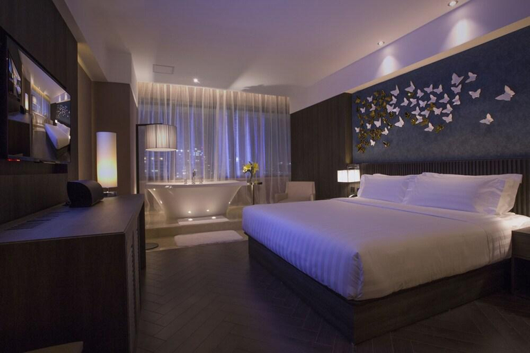 Bedroom 2, Crystal Orange Hotel Guangzhou Taojin, Guangzhou