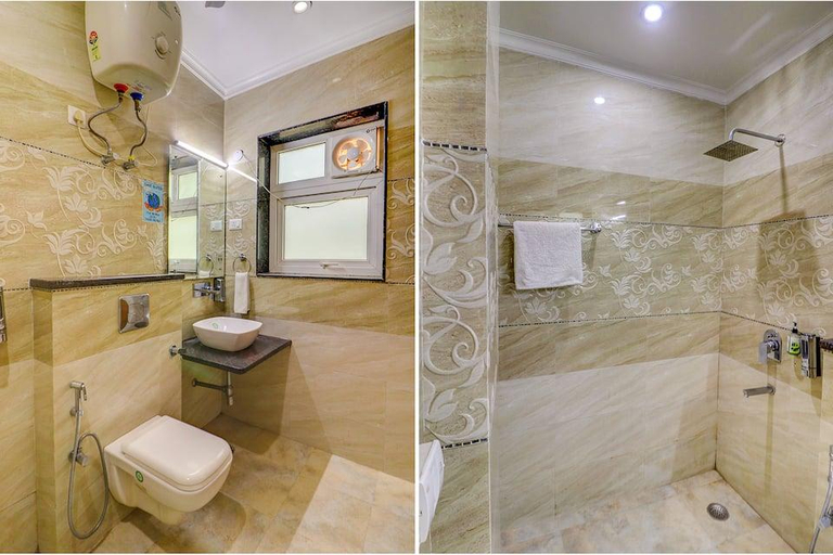 Bathroom 3, The Aroma Residency, Karnal