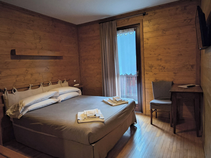 Bedroom 3, Hotel Sorriso, Brescia