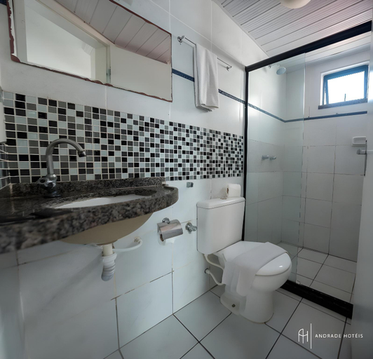 Bathroom 5, Rede Andrade Casa Blanca Hotel, Fortaleza