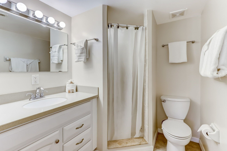 Bathroom 4, Seashore Condo with Balcony Overlooking the beach and the Atlantic by RedAwning, Nassau