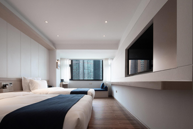 Bedroom 2, Walling Hotel- Jiefangbei Hongyadong,Chongqing, Chongqing