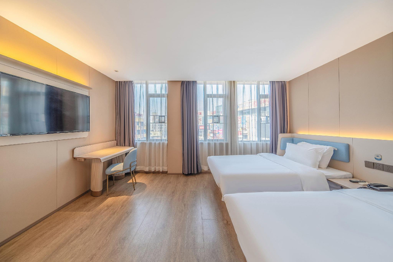 Bedroom 3, Hanting Hotel Zhuhai Doumen Daxin Xinduhui, Zhuhai