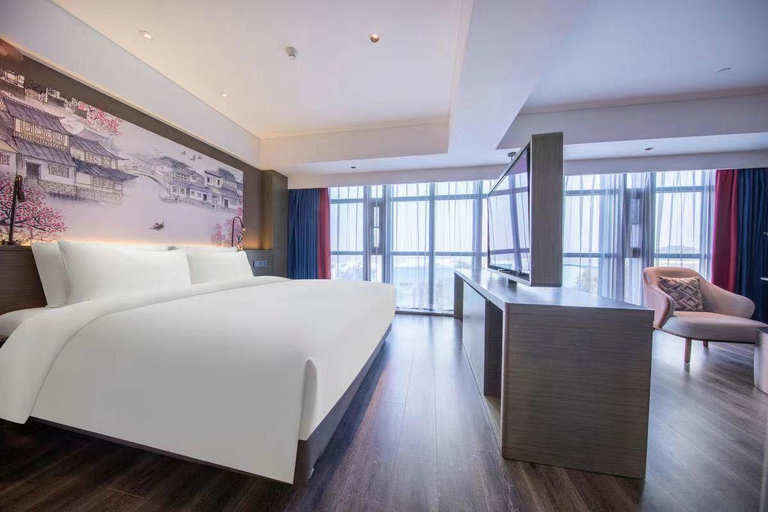 Bedroom 3, Atour X Hotel Zhuhai Qinglv Road Sea Side Beach, Zhuhai