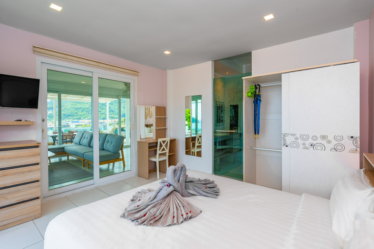 Bedroom 5, Kata Hill Sea View Hotel Kata Beach, Pulau Phuket