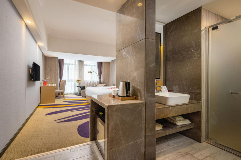 Bathroom 4, Lavande Hotel (Zhuhai Doumen Branch), Zhuhai