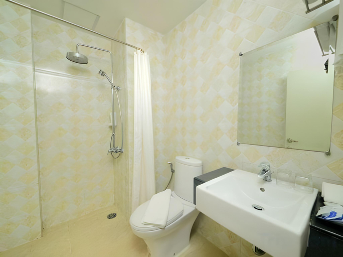 Bathroom 4, Holly Hotel, Yangon