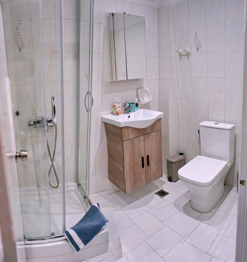 Bathroom 3, Sourada Studios, North Aegean