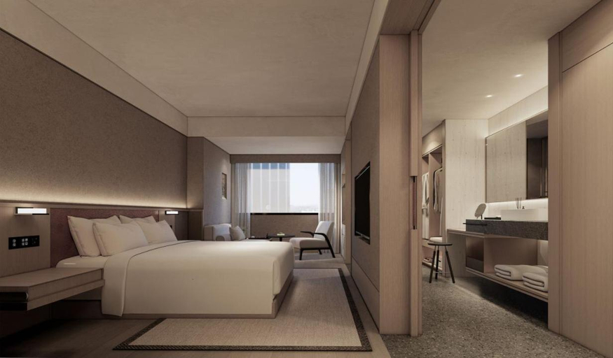Bedroom 2, Walling Hotel- Jiefangbei Hongyadong,Chongqing, Chongqing
