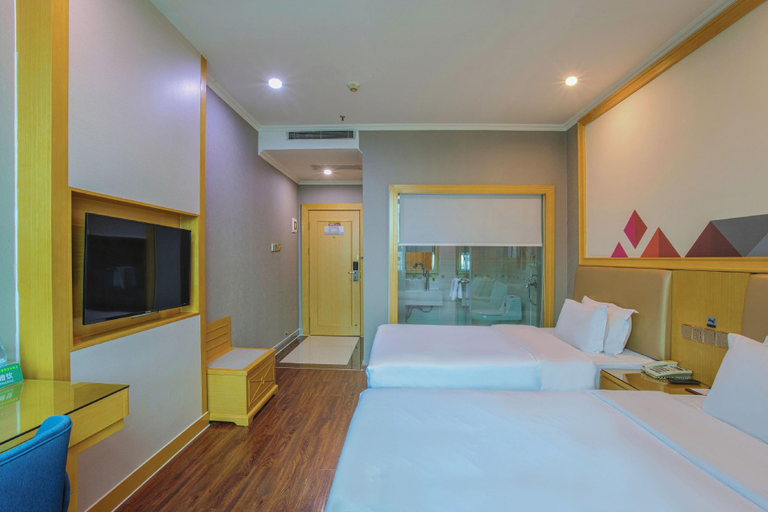 Bedroom 2, Borrman Hotel Guangzhou Panyu Asian Games Town, Guangzhou